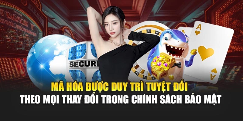 Mã hóa được duy trì tuyệt đối theo mọi thay đổi trong chính sách bảo mật